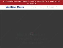 Tablet Screenshot of beantownclassic.com